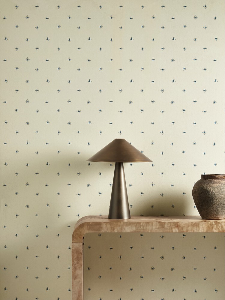 Tidam Indigo - HFUP113348 wallpaper Harlequin