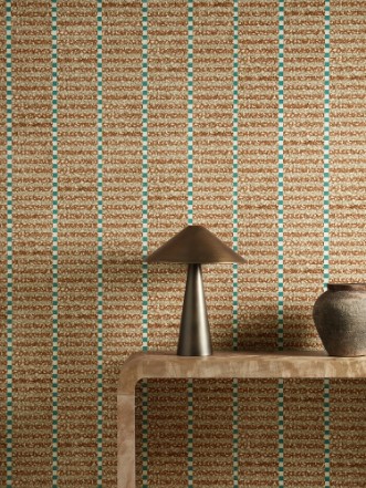Toluca Spice/azul - HFUP113352 wallpaper Harlequin