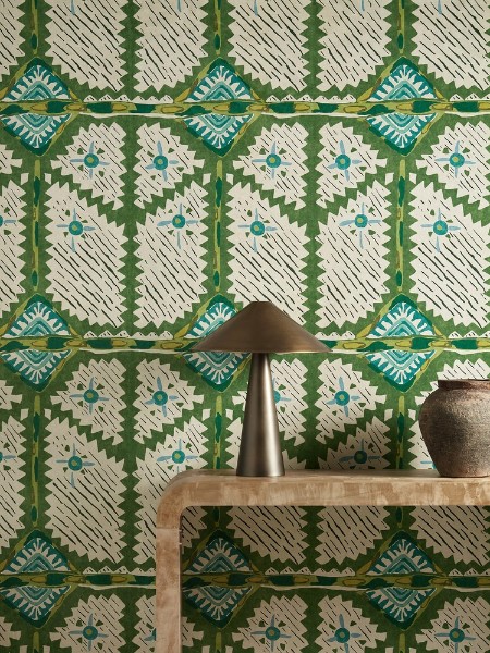 Brocha Forest/azul - HFUP113363 wallpaper Harlequin