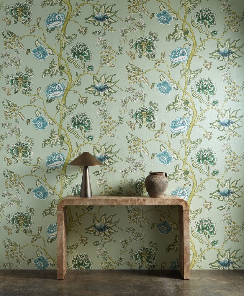 Indienne Emerald/citrine - HFUP113373 wallpaper Harlequin