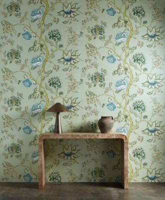 Indienne Emerald/citrine - HFUP113373 wallpaper Harlequin