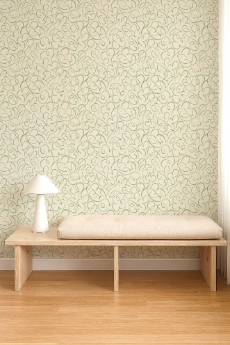 Flo Swirl Pine - NPOP113388 wallpaper Scion