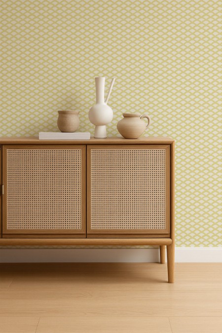 Scallop Frill Buttercup - NPOP113393 wallpaper Scion