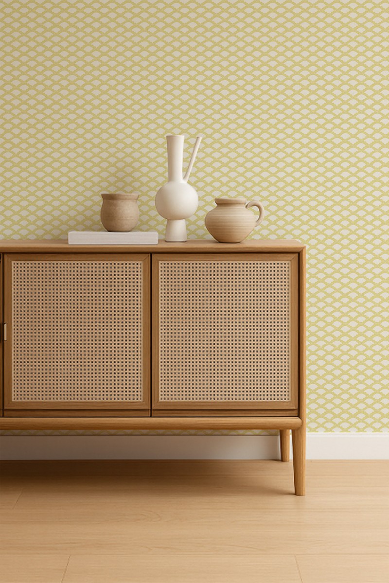 Scallop Frill Buttercup - NPOP113393 wallpaper Scion