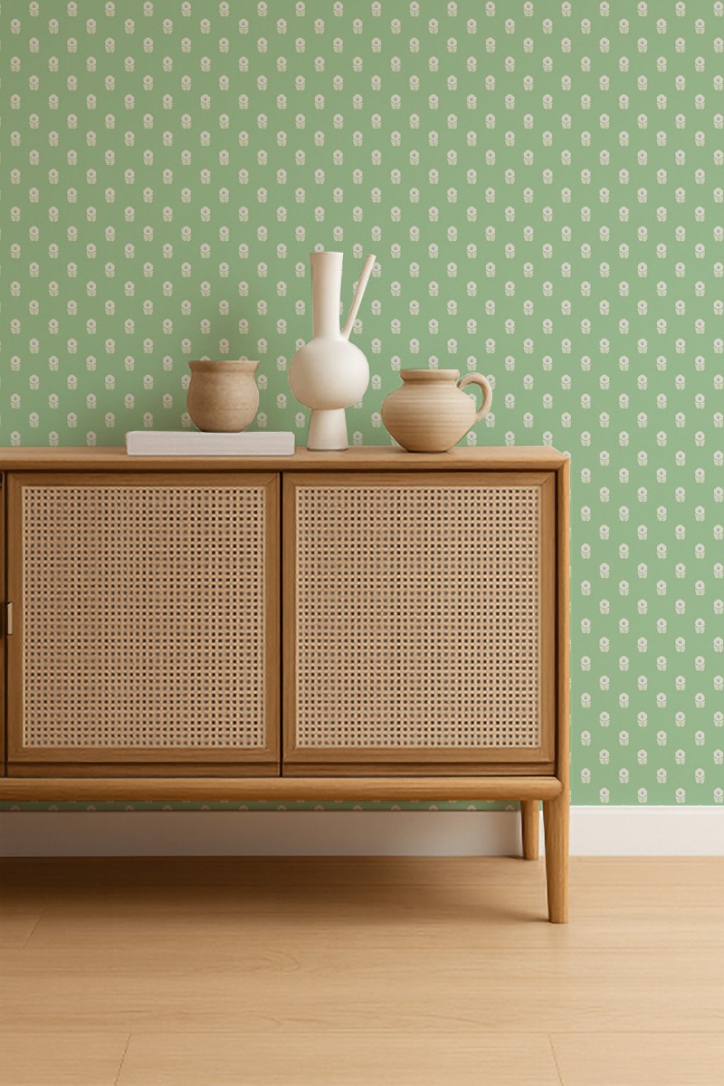 Ditsy Daisy Jade - NPOP113408 wallpaper Scion