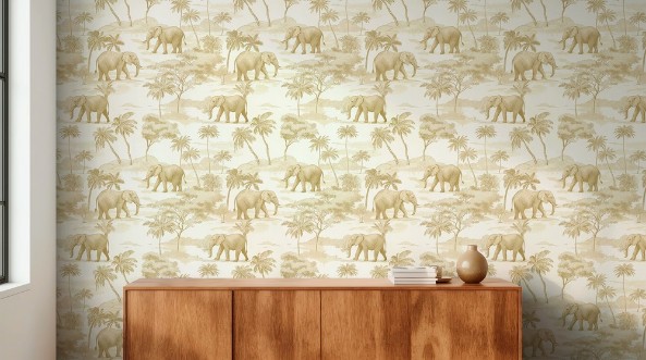 Picture of Jungle Walk Yellow - 1077801-03