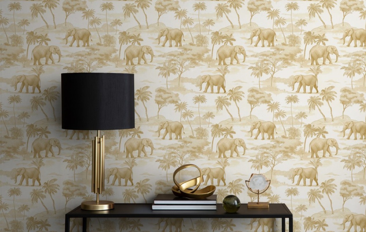 Picture of Jungle Walk Yellow - 1077801-03