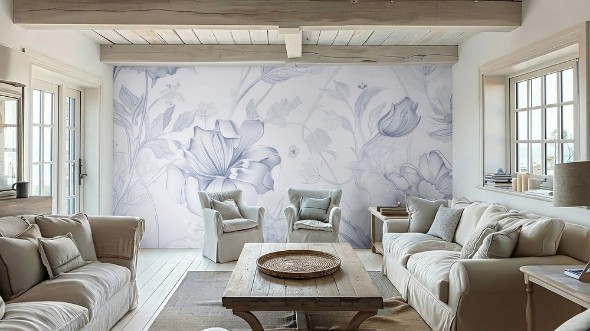 Bild på Flowers Light I