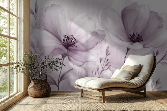 Picture of Väriyhdistelmä Watercolor Flowers III - 08908-01