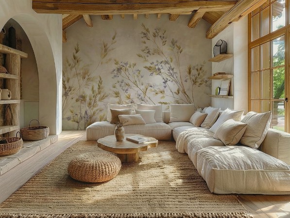 Bild på Färgsättning Grass Blowing I - 08915-01