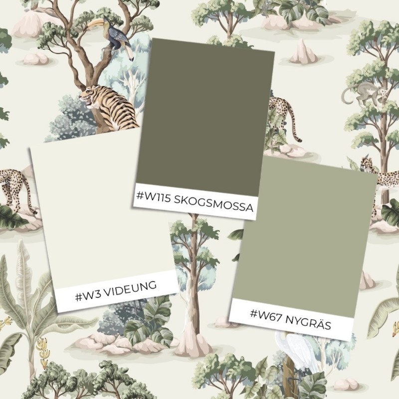 Bild på Varuprov stil - Jungle adventure Soft colour - 1030801-01