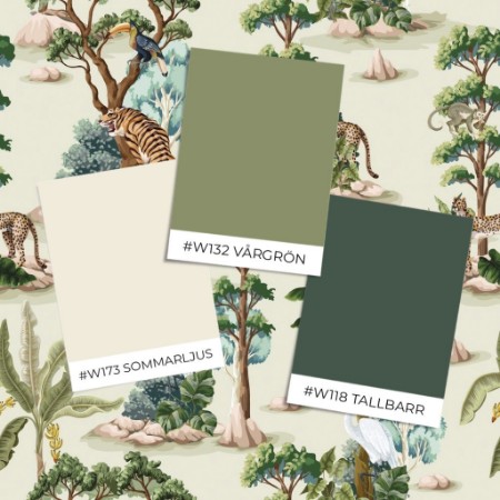 Bild på Färgsättning Jungle adventure Bright colour  - 1030801-02 - 10524-01