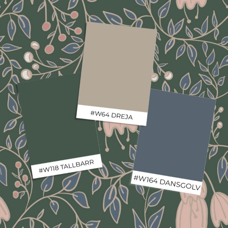 Bild på Varuprov stil - Curly Bells in Green - 1032201-02