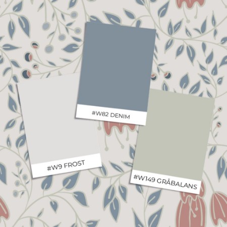 Εικόνα της Δείγμα στυλ - Curly Bells in Grey - 1032201-03