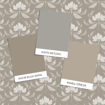 Bild vun Muster Stil - Aunt D Dark Beige - 1036601-02
