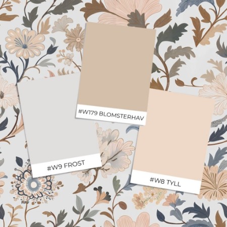 Bild vun Muster Stil - Bodil Grey - 1044601-02