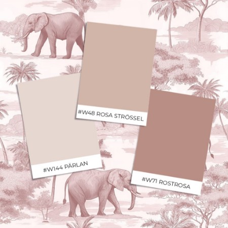 Pilt Näidisstiil - Jungle Walk Pink - 1077801-01