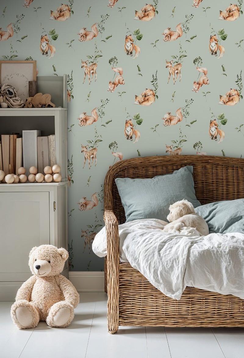 Bild på Wood land crew Sage Mint Green - 1028101-03