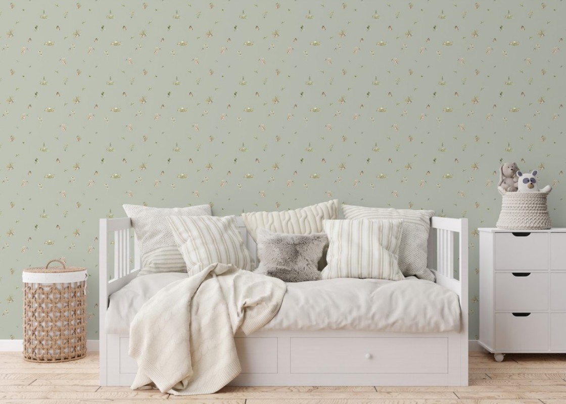 Picture of Sweet little friends Light Green - 1028501-06