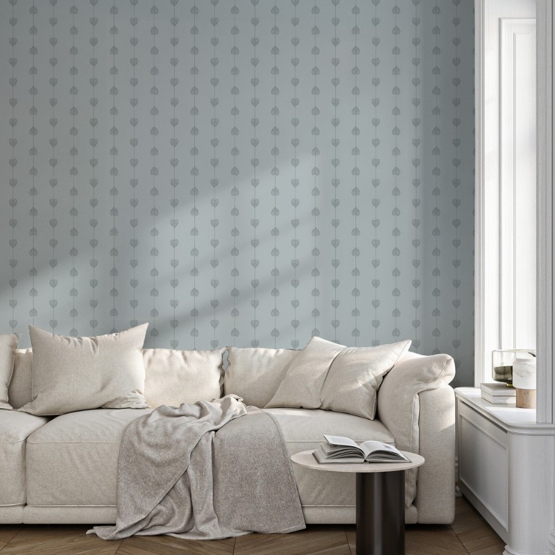 Picture of Hearts on a string Light Blue - 1034601-06