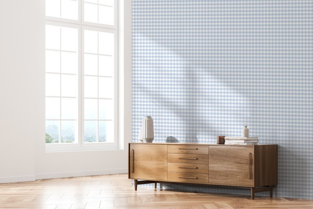 Bild på Checkered petite Light Blue - 1031501-04