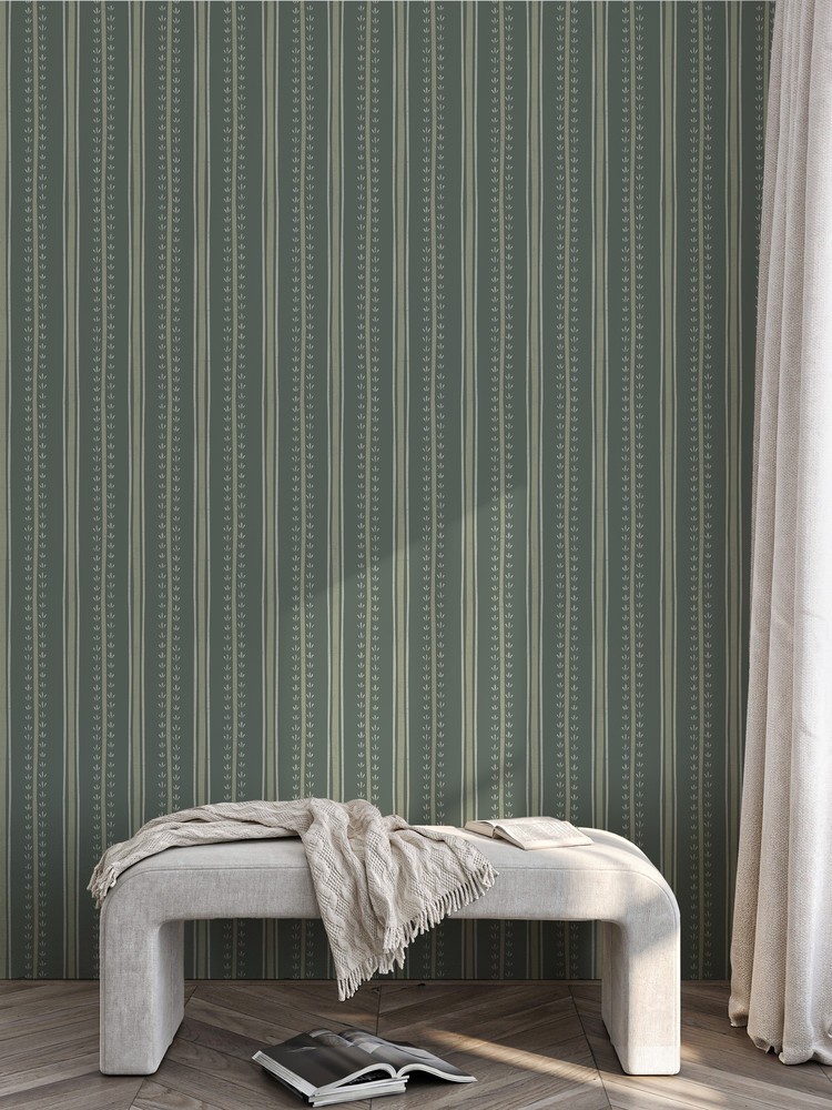 Picture of Astoria Stripe Dark green - 1036501-02
