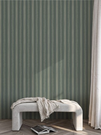Bild på Astoria Stripe Dark green - 1036501-02