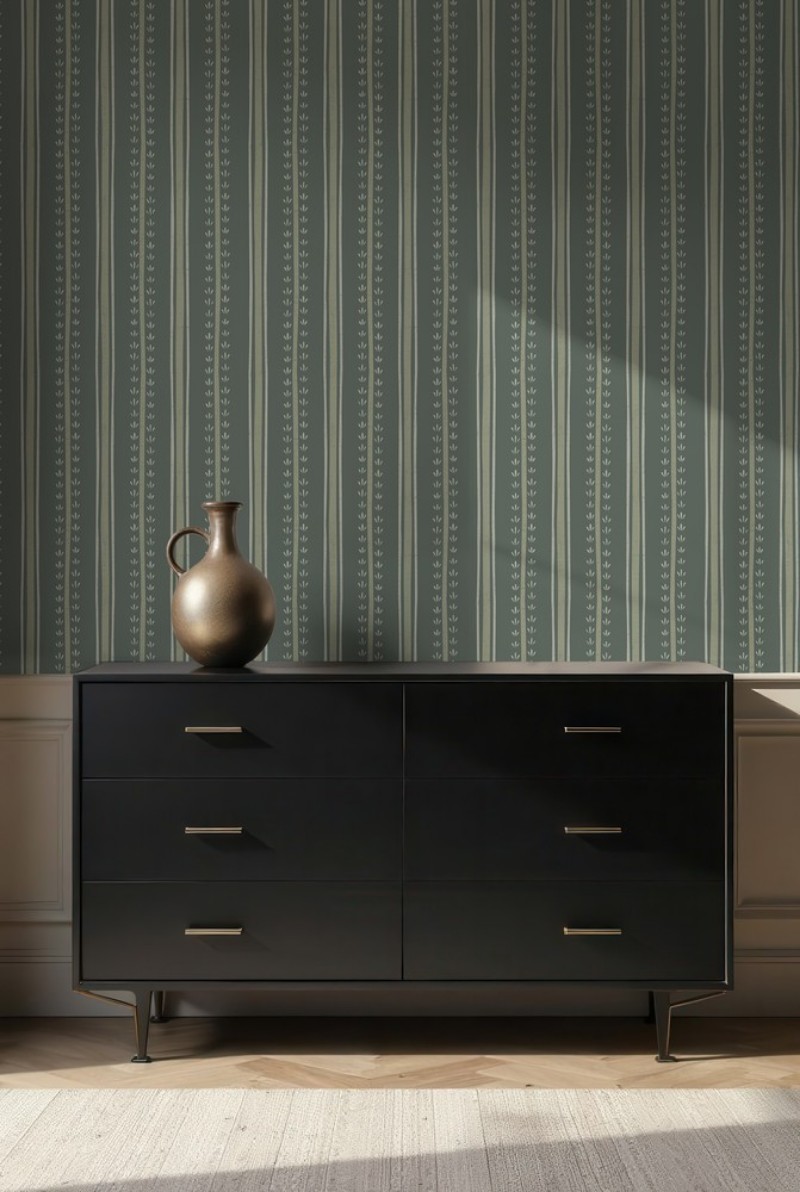 Picture of Astoria Stripe Dark green - 1036501-02