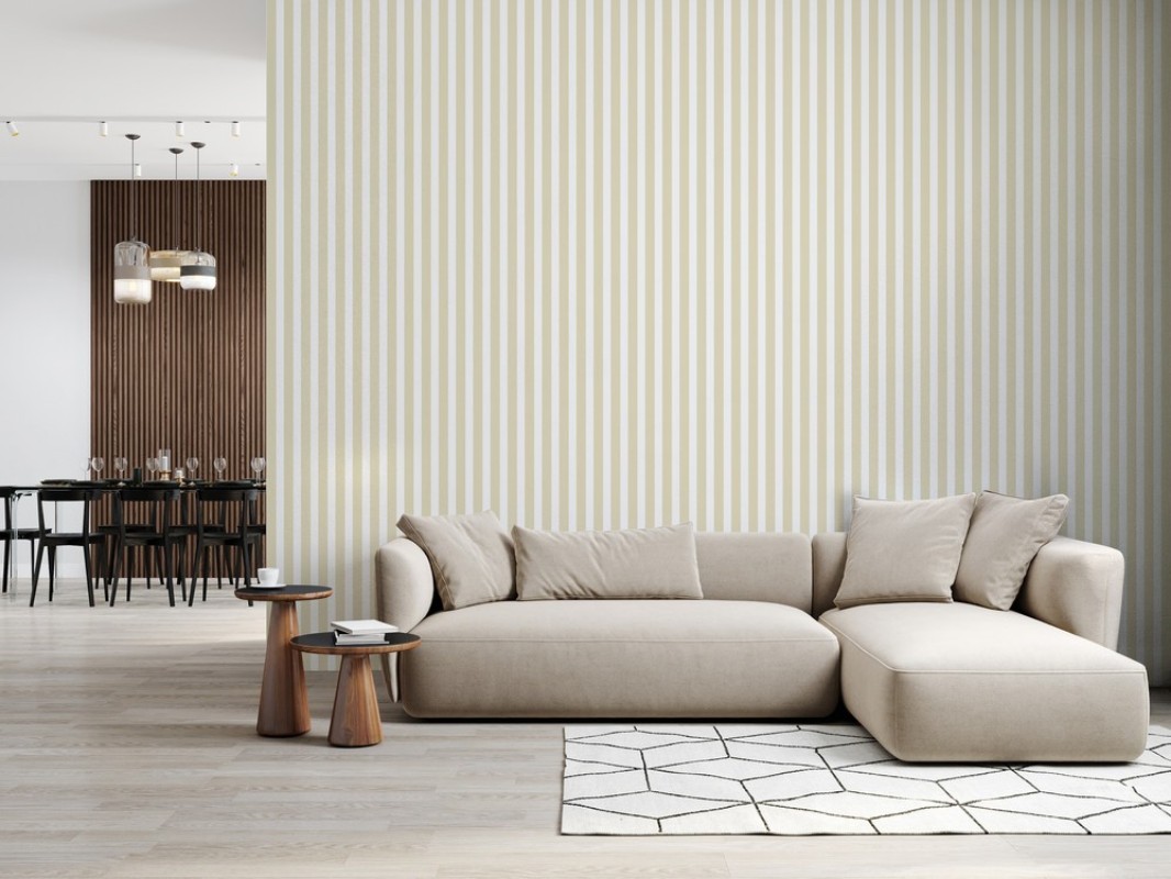 Bild på Striped Cream - 1031701-06