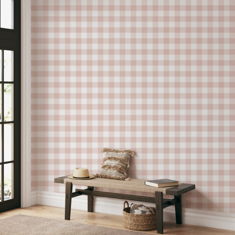 Bild på Checkered Dusty Pink - 1031901-07