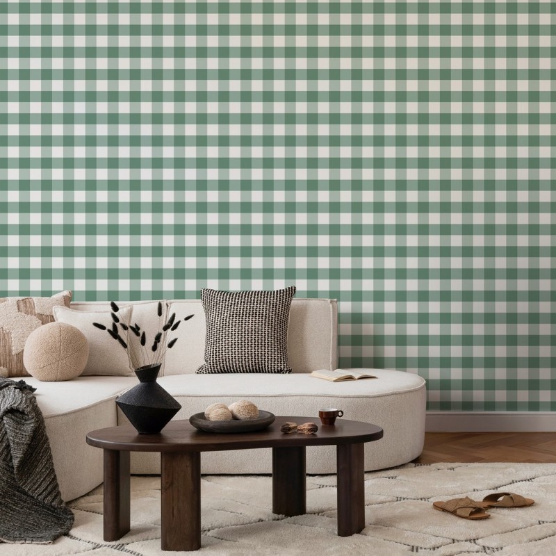 Obrazek Checkered Solid Green - 1031901-13