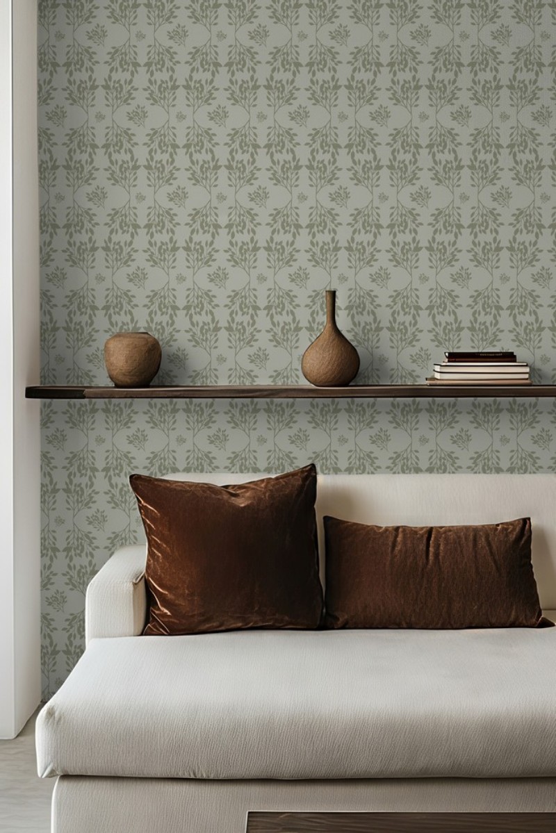 Bild på Bouquet de Roses mirror in Green - 1032101-01