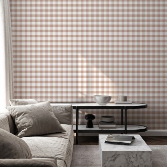 Obrazek Checkered Brown - 1031901-16