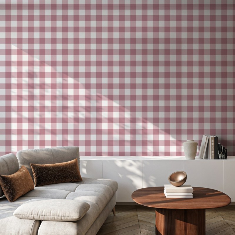 Pilt Checkered Dark Pink - 1031901-09