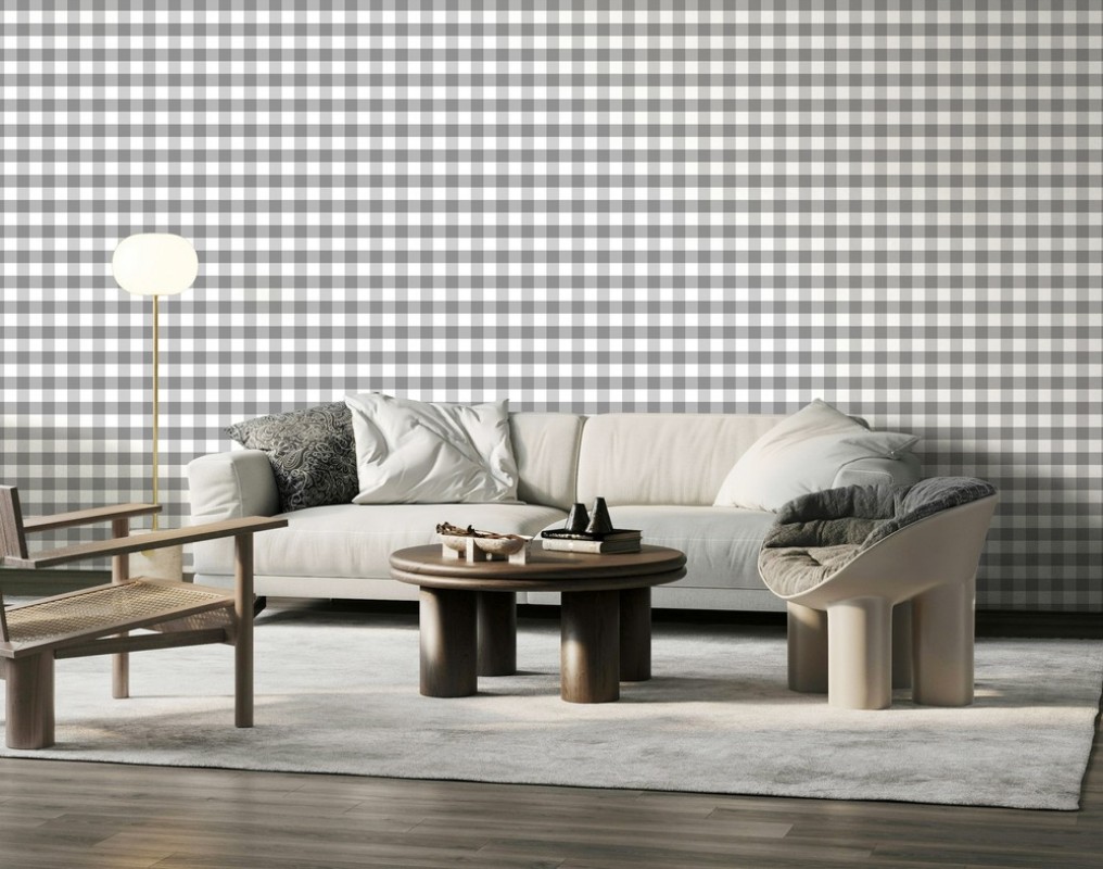 Ritratt ta’ Checkered Grey - 1031901-10