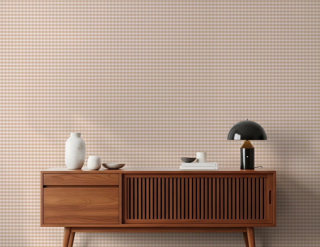 Picture of Checkered petite Brown - 1031501-08