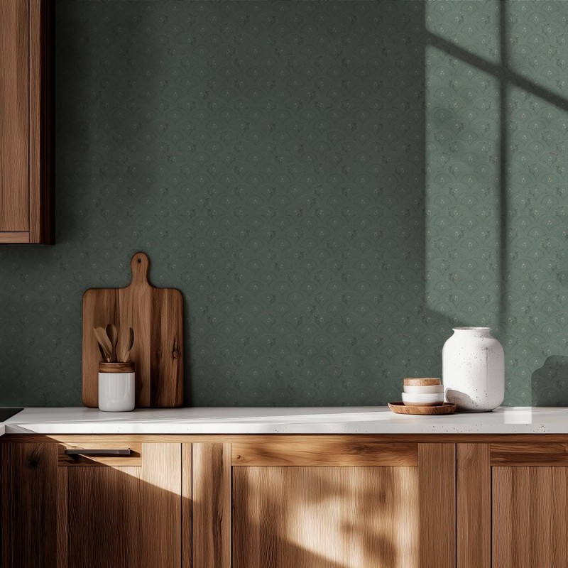 Bild på Santelah Scallops Dark Green - 1038001-03