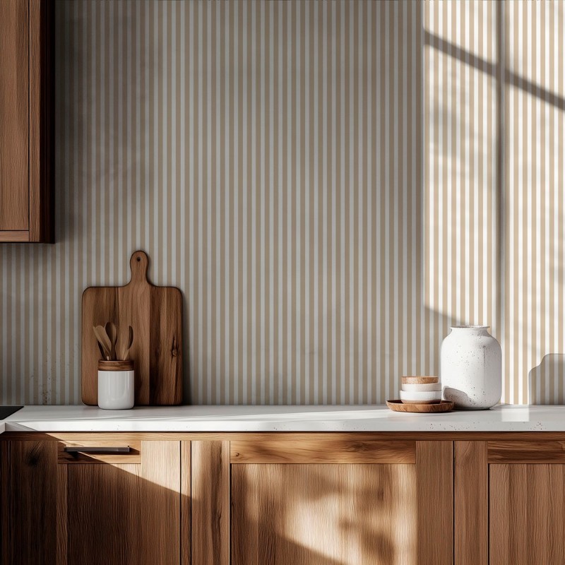 Bild von Striped Beige - 1031701-09
