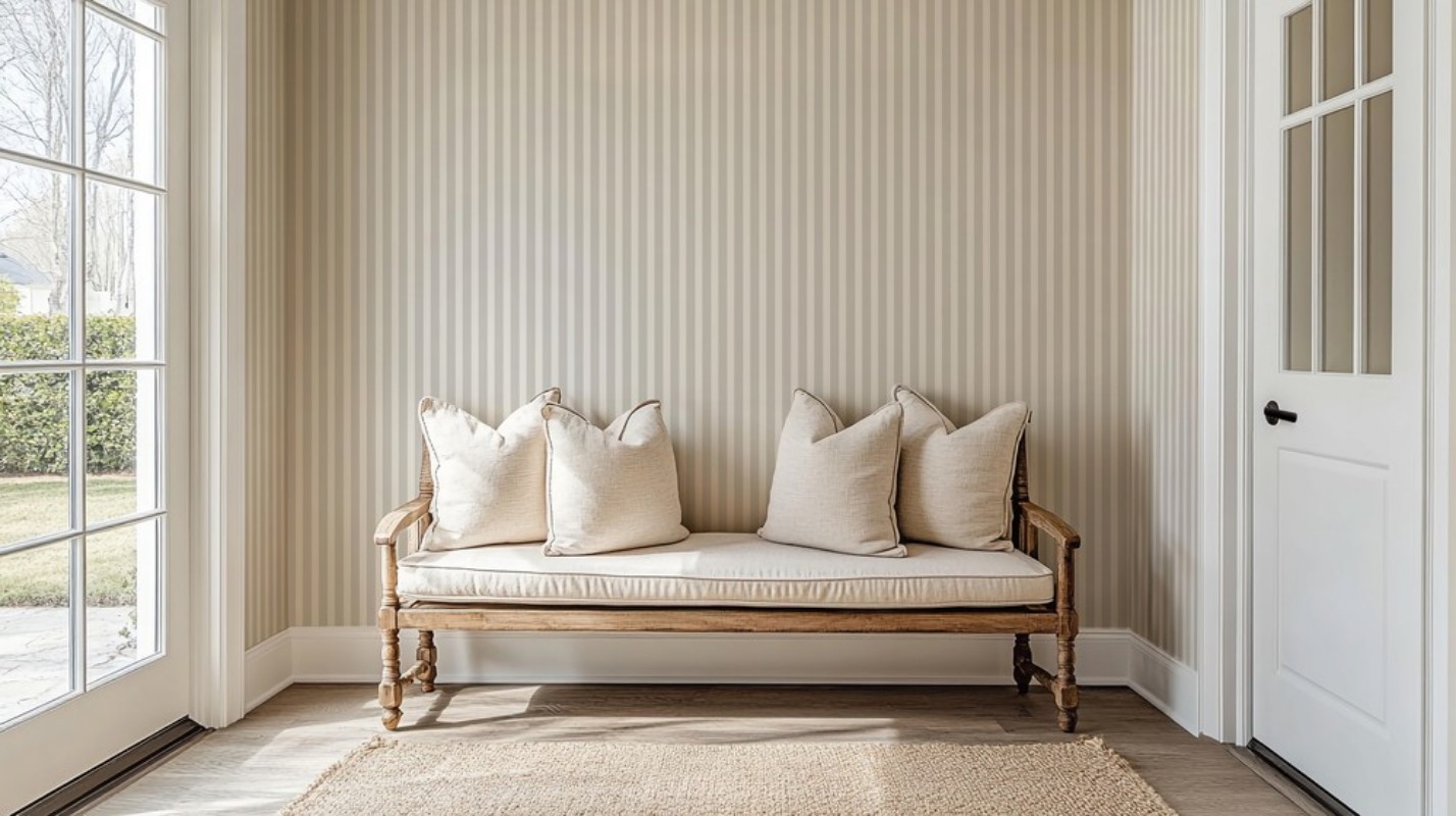 Bild på Striped Light Grey - 1031701-04