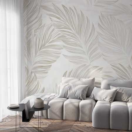 Picture of Bright Palm Leaves II