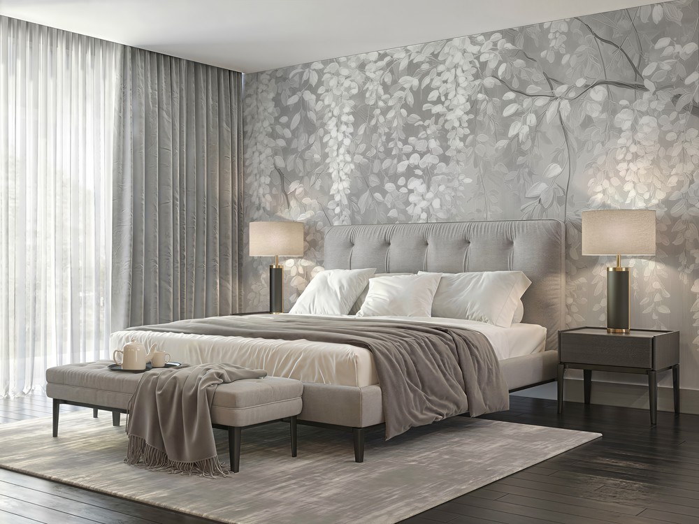 Picture of White Flower Garden III