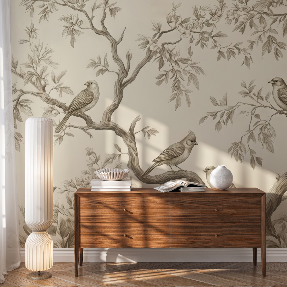 Attēls Birds on Branches I