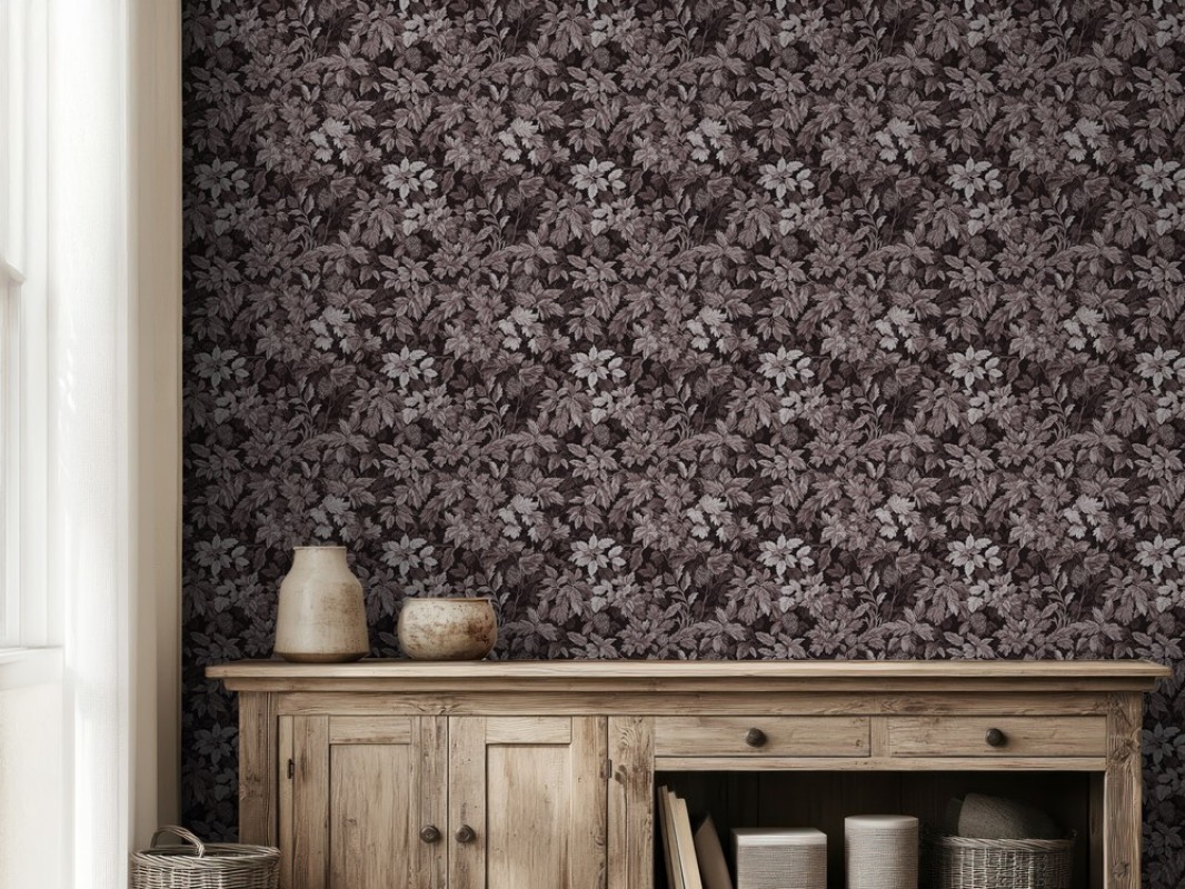 Cornelius Dark Red - 1050301-03 wallpaper Palette