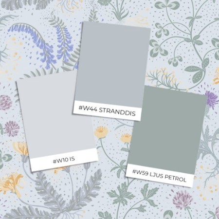 Ritratt ta’ Stil ta' eżempju - Summer meadow light Blue - 1035401-04