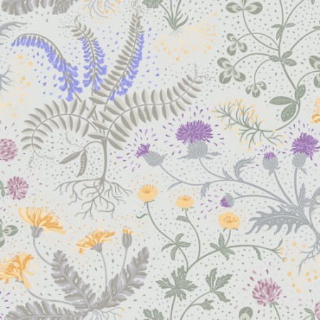 Picture of Summer meadow Grey - 1035401-05