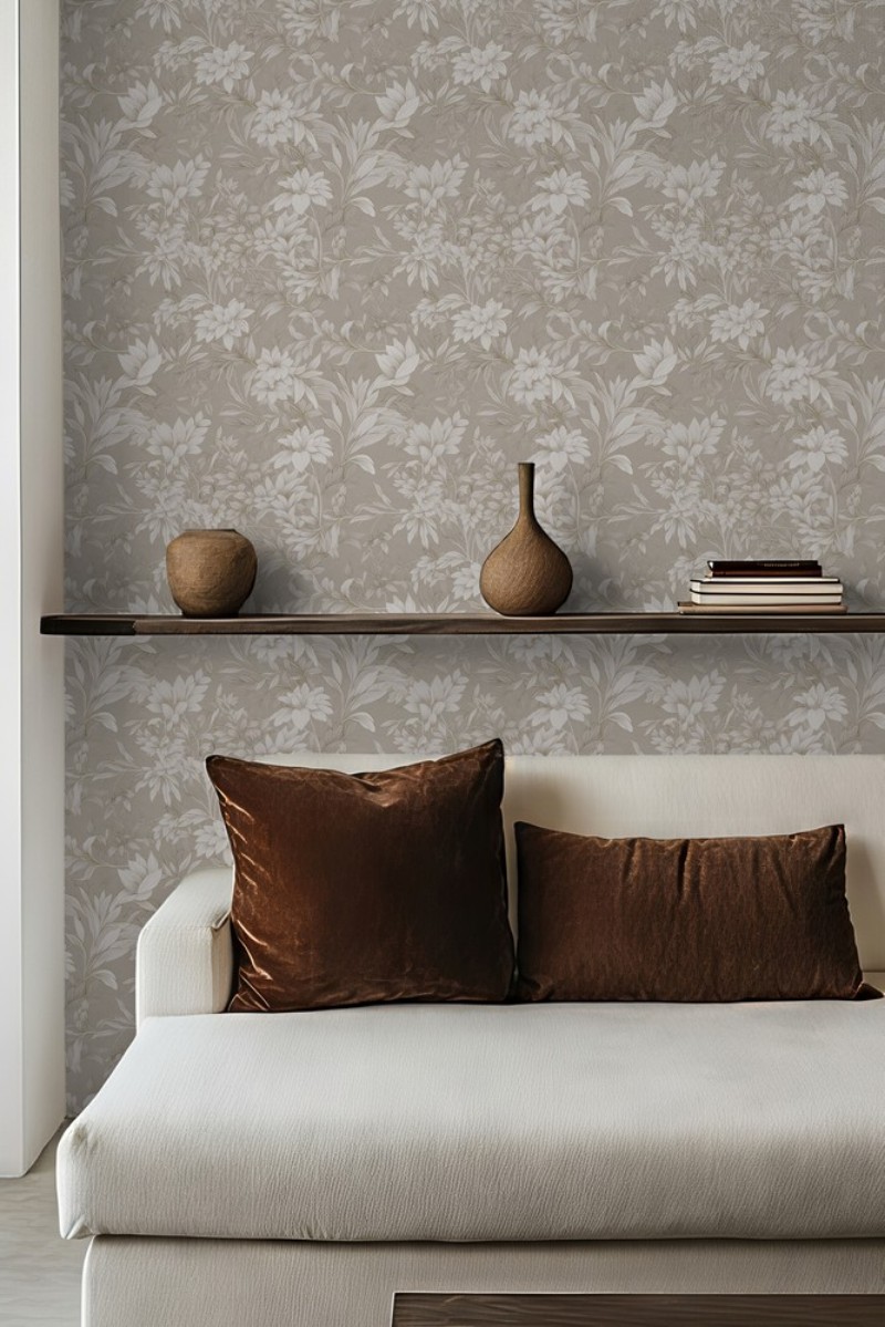 May Beige - 1007102-02 wallpaper Wallpassion