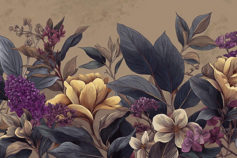 Picture of Tropical Blooms II