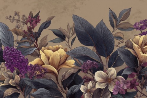 Picture of Tropical Blooms II