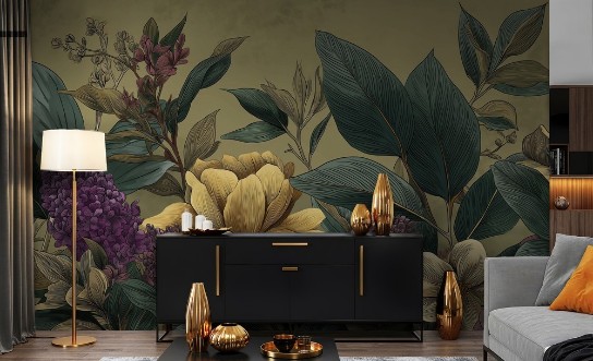 Picture of Tropical Blooms III