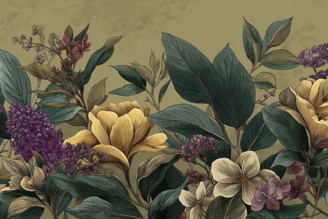 Picture of Coloring Tropical Blooms III - 11100-01